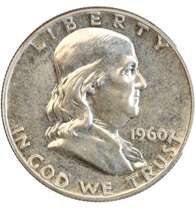 1/2 Dollar Franklin Etats - Unis Argent