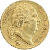 20 Francs Louis XVIII Buste Nu