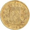 20 Francs Louis XVIII Buste Nu