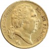 20 Francs Louis XVIII Buste Nu