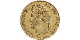 20 Francs Louis-Philippe Ier Tête Laurée