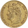 20 Francs Louis-Philippe Ier Tête Laurée