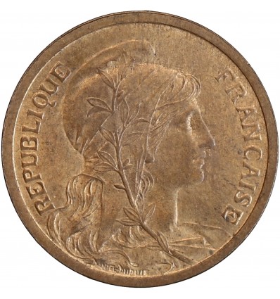 Avers : buste de la Liberté à droite, coiffée du bonnet phrygien