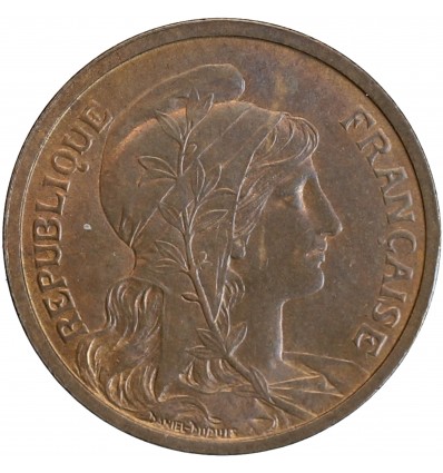 Avers : buste de la Liberté à droite, coiffée du bonnet phrygien