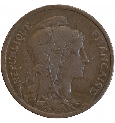 Avers : buste de la Liberté à droite, coiffée du bonnet phrygien