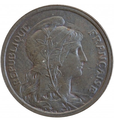 Avers : buste de la Liberté à droite, coiffée du bonnet phrygien