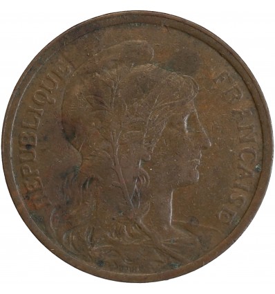 Avers : buste de la Liberté à droite, coiffée du bonnet phrygien