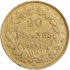 20 Francs Louis-Philippe Ier Tête Laurée