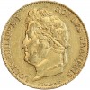 20 Francs Louis-Philippe Ier Tête Laurée