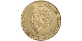 20 Francs Louis-Philippe Ier Tête Laurée