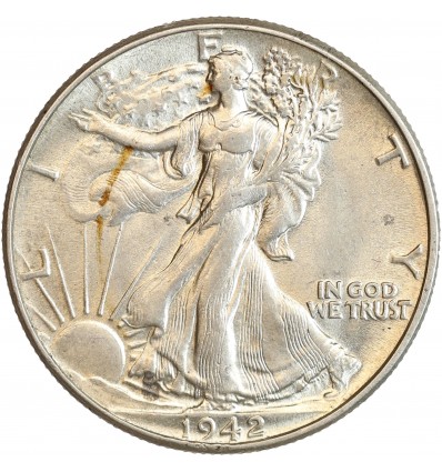 Avers : Liberté marchand à gauche, soleil levant