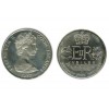 25 Dollars Elisabeth II Iles Cook Argent