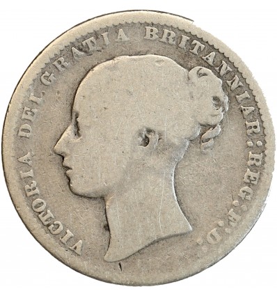 1 Shilling Victoria - Grande Bretagne Argent
