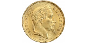 20 Francs Napoléon III Tête Laurée