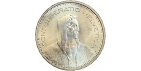 5 Francs Berger Suisse Argent - Confederation