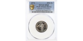 Essai de 50 Francs Afrique de l'Ouest (Etats) - PCGS SP69