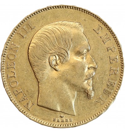 Avers : tête de Napoléon III Empereur à droite