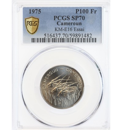 Essai de 100 Francs - Cameroun