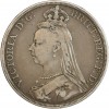 1 Couronne Victoria Grande Bretagne Argent