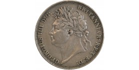 1 Couronne Georges IV Grande Bretagne Argent