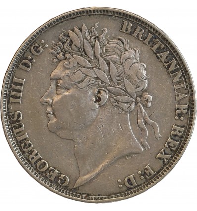 1 Couronne Georges IV Grande Bretagne Argent
