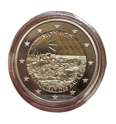 2 Euros Monaco 2025 - Marquisat des Baux