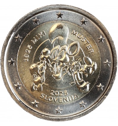 2 Euros Slovénie 2025