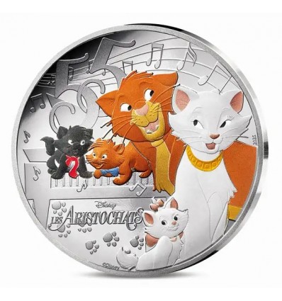 10 Euros Disney 2025 BE Colorisée - 55 Ans des Aristochats