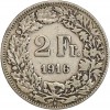 2 Francs Suisse Argent - Confederation