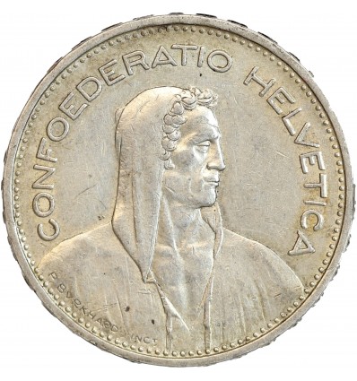 Avers : buste drapé à droite