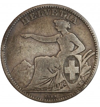 2 Francs - Suisse Argent Confederation