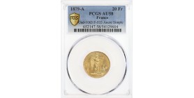 20 Francs Génie Troisième République - Ancre Simple