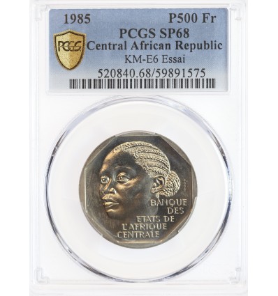 Essai de 500 Francs - République Centrafricaine