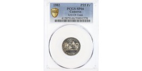 Essai de 25 Francs - Comores