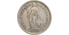 2 Francs Suisse Argent - Confederation