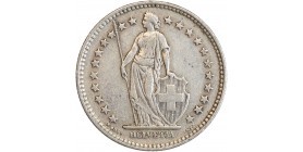 2 Francs Suisse Argent - Confederation