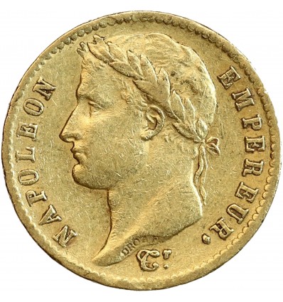 Avers : tête laurée de Napoléon Ier à gauche