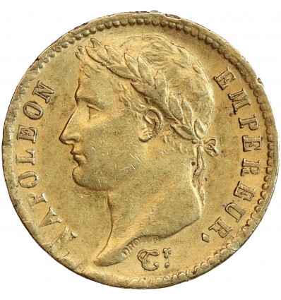 Avers : tête laurée de Napoléon Ier à gauche
