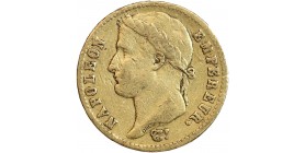 Avers : Tête laurée de Napoléon Ier à gauche