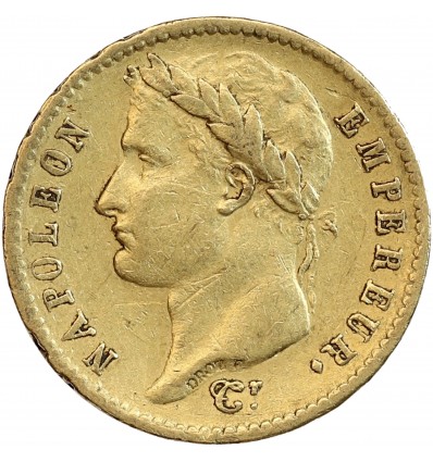 Avers : tête laurée de Napoléon Ier à gauche