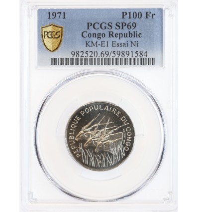 Essai de 100 Francs - République du Congo