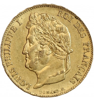 Avers : tête à gauche de Louis-Philippe Ier, coiffée d'une couronne de chêne