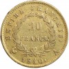 20 Francs Napoléon Ier Tête Laurée Revers Empire