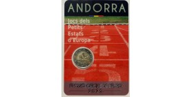 2 Euros Andorre 2025 B.U. - Jeux des Petits Etats d'Europe