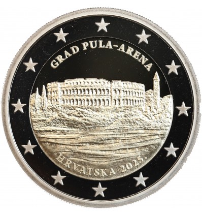 2 Euros Croatie 2025 B.E. - Amphithéâtre de Pula