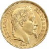 Avers : tête laurée de Napoléon III à droite