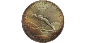 50 Schilling - Jeux d'Hiver d'Innsbruck - Autriche Argent