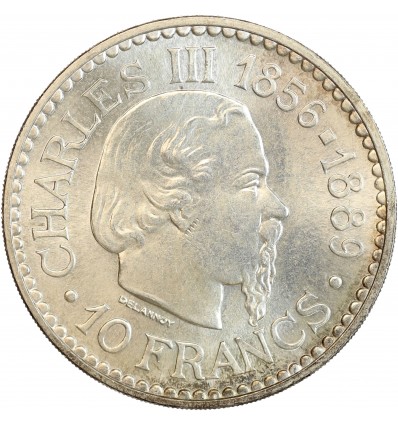 Avers : portrait à droite du prince Charles III