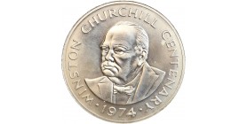20 Couronnes Wiston Churchill - Iles Turks et Caïcos Argent