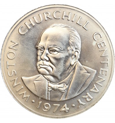 20 Couronnes Wiston Churchill - Iles Turks et Caïcos Argent